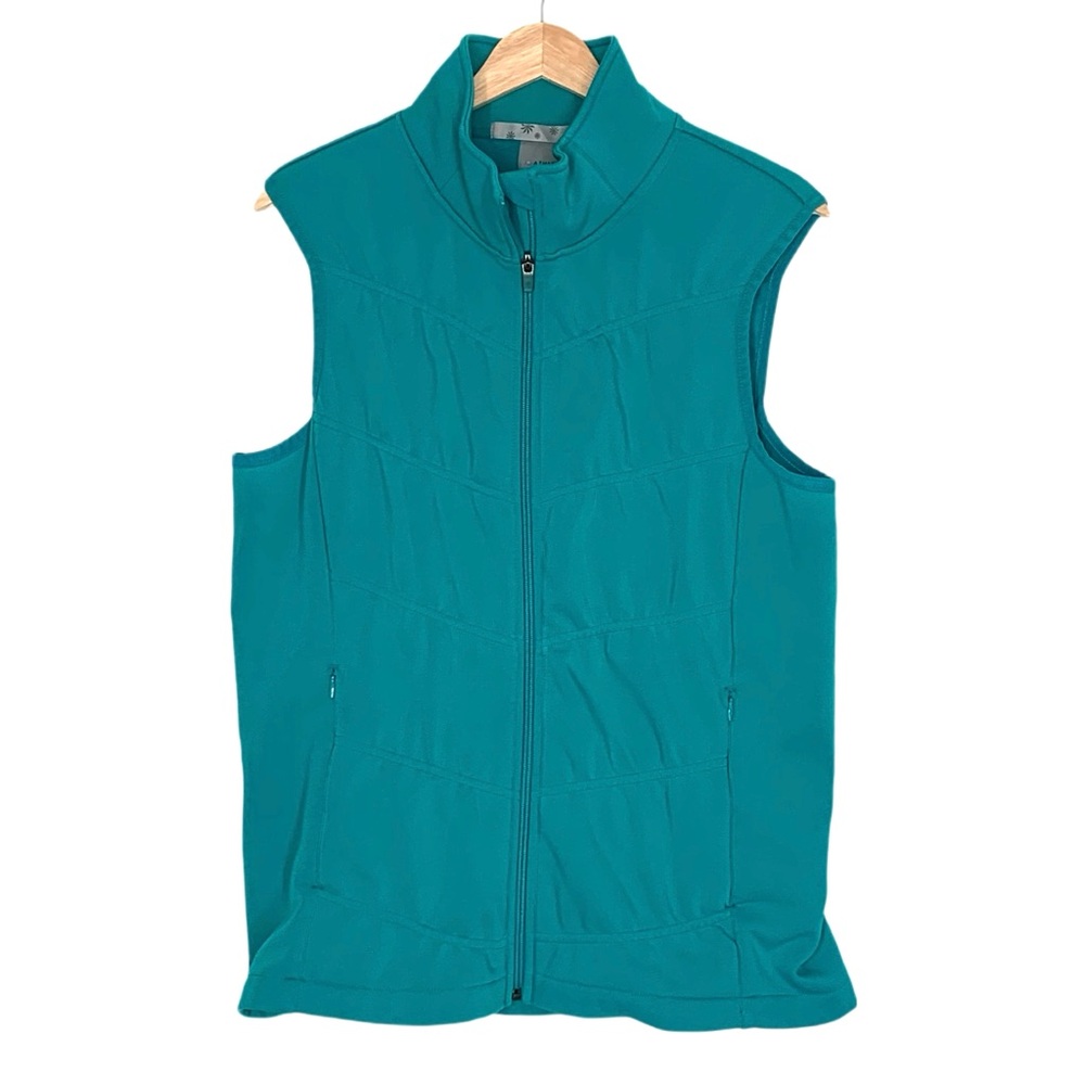 Athleta Great Heights Tech Stretch Vest
Size XL Blue-Teal Outdoors Gorpcore
